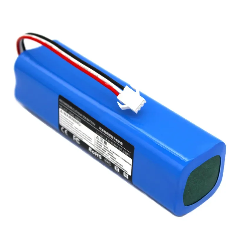 For Roidmi Eve Plus Rechargeable Battery Pack 12.8V 6800mAh Rechargeable Lithium Battery Pack For replacement And Repair Rechargeable Battery Battery Replacement