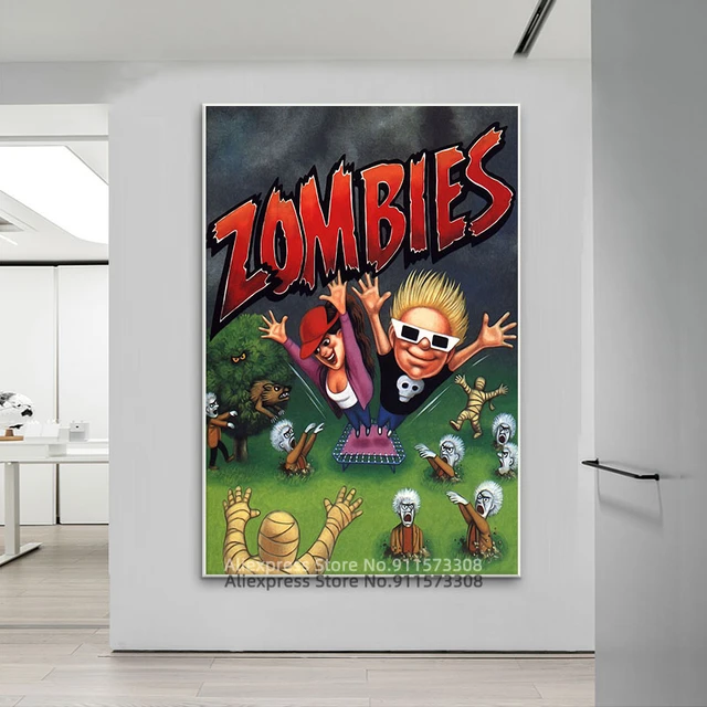 Zombies Ate My Neighbors Poster 