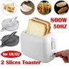 Automatic Sandwich Breakfast Maker 800W 2 Slices Toaster Electric Toast Bread Crumb Tray Bread Baking Machine 6 Browning Options 1
