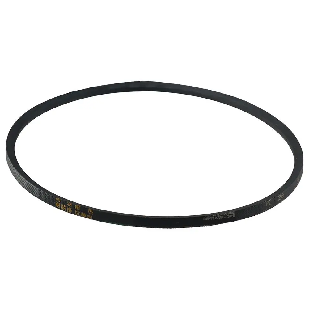 Description Picture 3 of item8mm Width 6mm Height Rubber Drive V-Belts Standard K-Section Black Drive Transmission Belt Power Tools Spare Parts