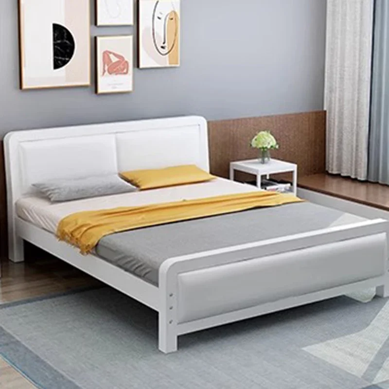 

Iron Platform Bed Princess Sleeping Portable Design Space Saving Bed Castle Massage Modern Luxury Camas De Casal Home Furniture