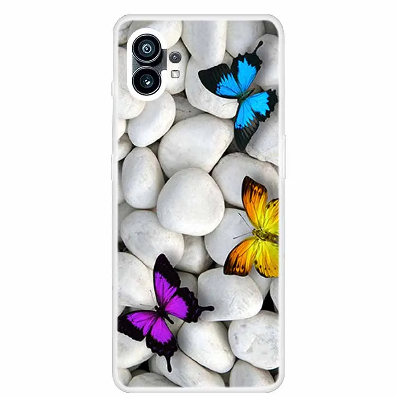 Clear Shockproof Soft TPU Silicone Phone Case - Fashionable Back Cover Design