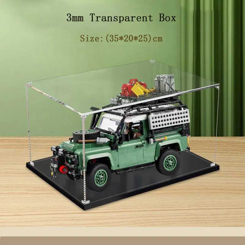 Espositore In Acrilico Per Lego 10317 Land Rover Espositore Trasparente Antipolvere Vetrina Regalo Di Natale Per Bambini Non Includere Il Modello