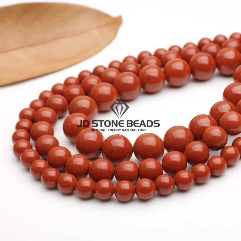 Red Jasper Beads 3-12mm Semi-Finished Handmade DIY For Jewelry Making Loose Gemstone Beads Loose Beads Bead Jewelry Making