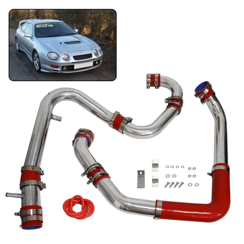 1Kit X Nuovo Intercooler Piping Kit Tubo Per Il Giocattolo Ota Celica 2.0 Turbo Gt4 St185/St205 Blu
