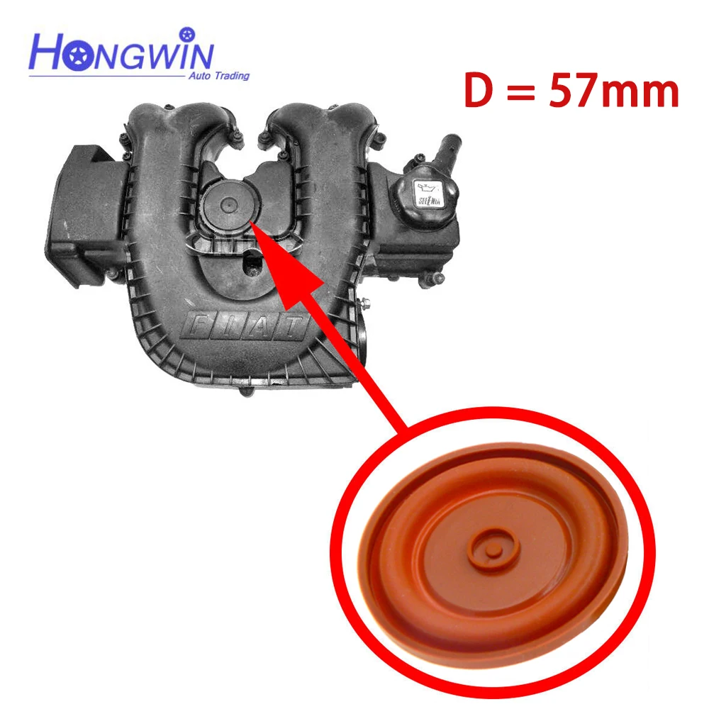 Engine PCV Valve Cover Repair Kit PCV Valve Cover Repair Kit Membrane For 1.9D Peugeot Citroen Fiat Opel Alfa