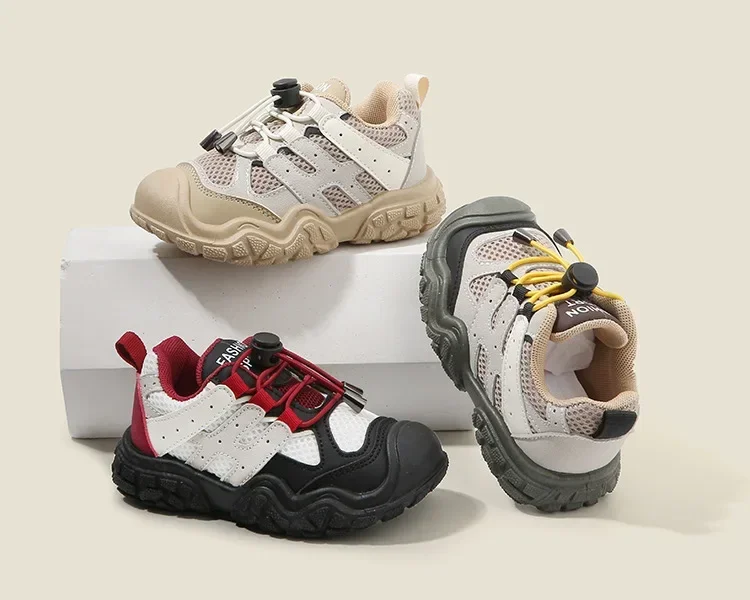 Description Picture 2 of itemKids Casual Footwear Baby Infant Toddler Boy Girl Outdoor Sneakers Lightweight Crash Resistant Toe Children Running Sports Shoes