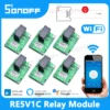 SONOFF RE5V1C 5V WiFi Inching/Selflock Smart Switch Relay Module DIY EWeLink Smart Home Automation For Alexa Google Assistant 1