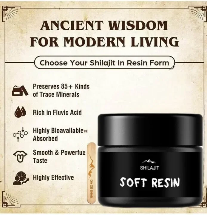 

Pure Himalayan 1.76OZ SHILAJIT. Gold Standard 100%