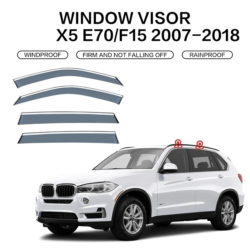 ForBMWX519992022E53E70F15G05WindowVisorAccessories