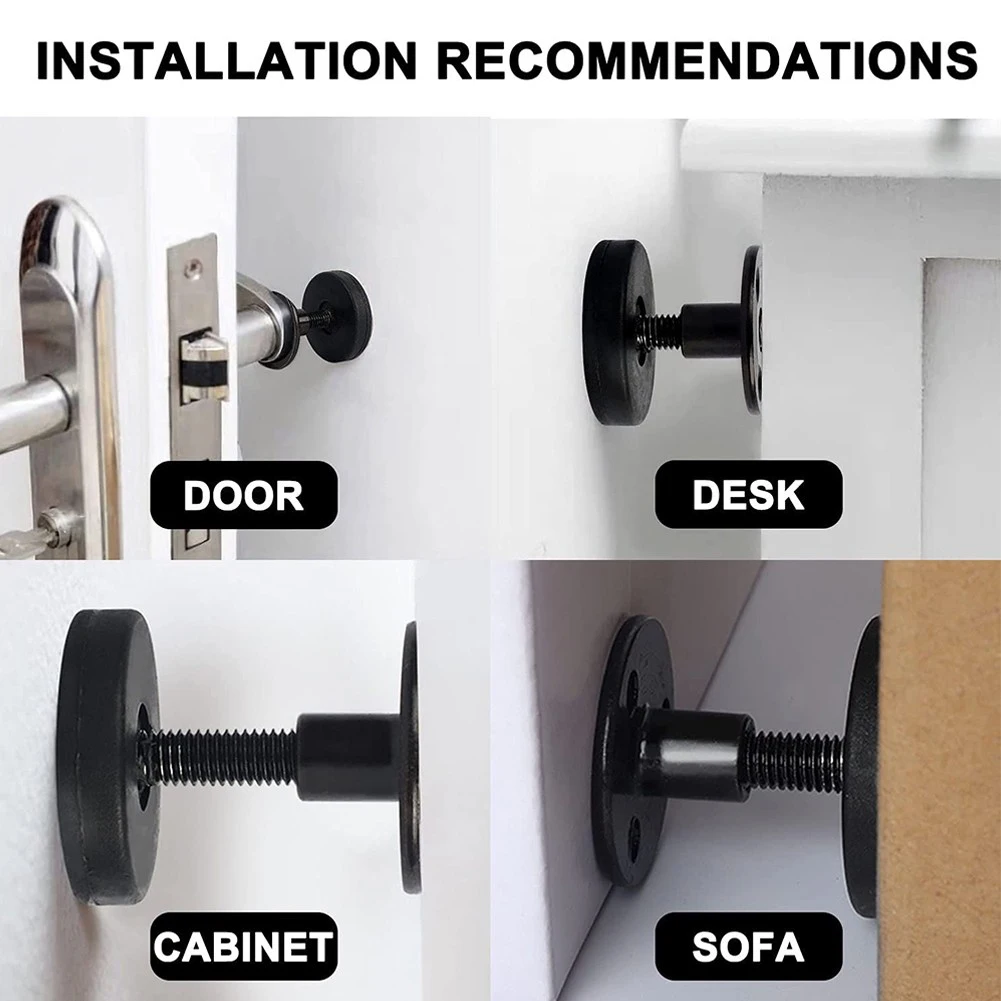 Bed Frame Hardware 4pcs Headboard Stopper Adjustable Anti Shake Fixer Fasteners