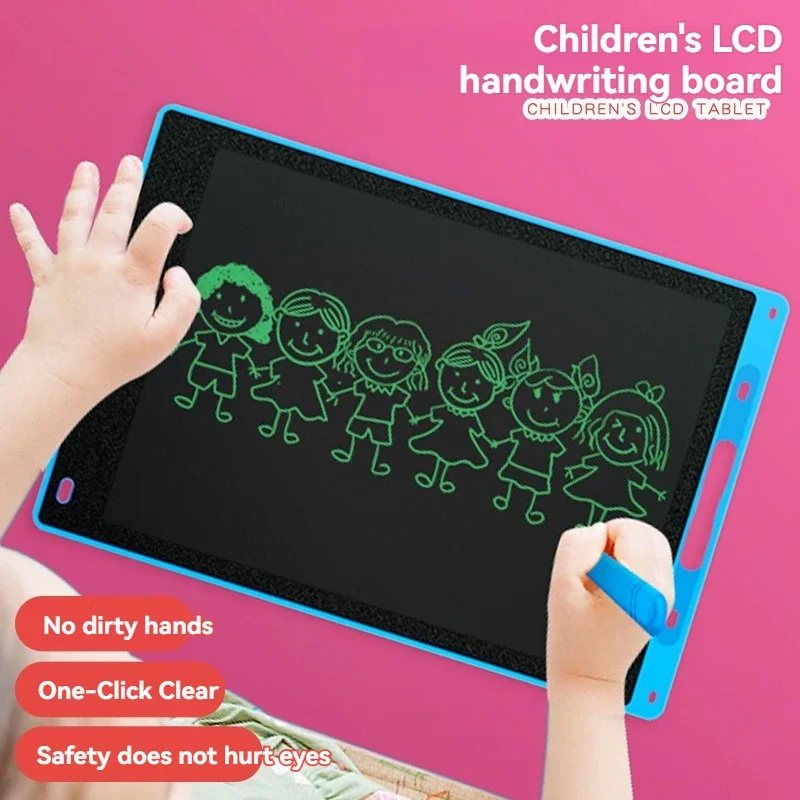 12 inch LCD Drawing Tablet For Children Toys Painting Tools Electronics Writing Board Boy Kids Educational Toy(Color random) 2