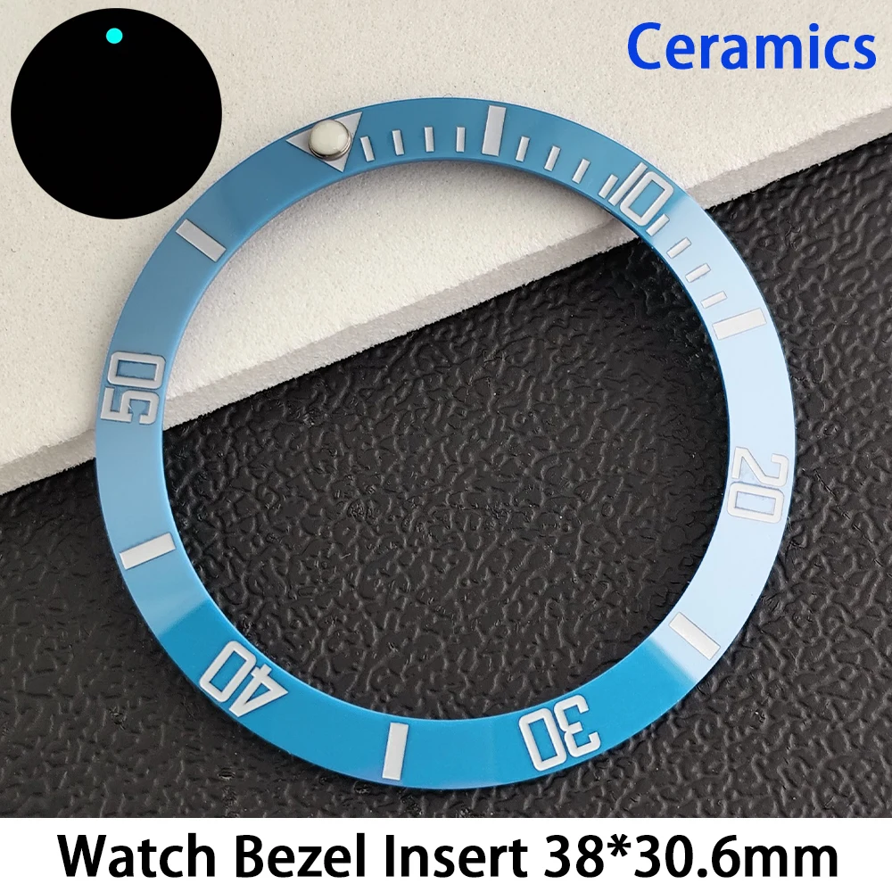 Premium 38mm Sloping Aluminum-Ceramic Bezel Insert