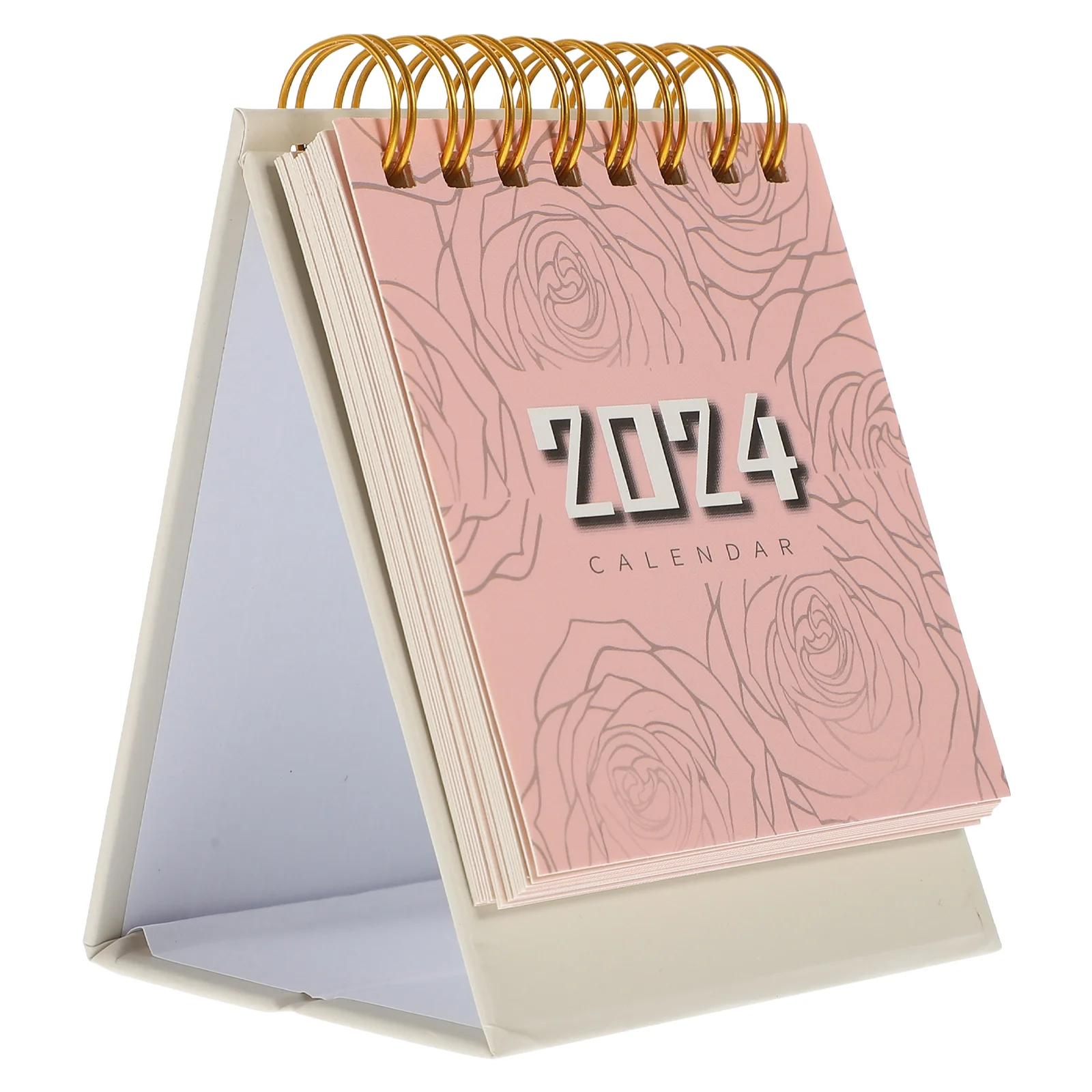 

Household Standing Calendar Convenient Desk Calendar Desktop Table Calendar for Office