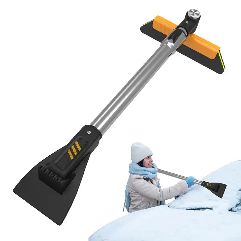 

Car Windshield Snow Scraper Brush Winter Detachable Car Snow Sweeping Shovel Auto Cleaning Brush Ice Scraper Remover Windshield