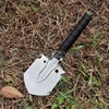 Outdoor Foldable Shovel Survival Supplies, Camping Mini Shovel Tactical Shovel Emergency Garden Tool With Compass 4