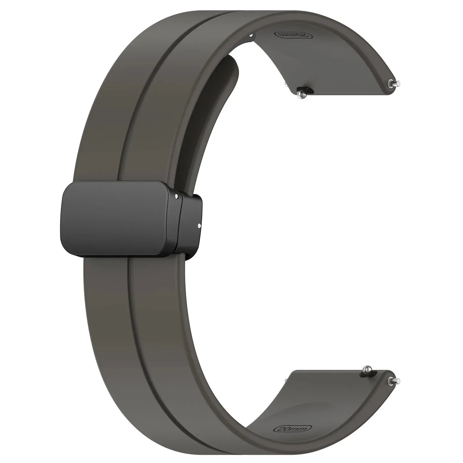 Versatile Silicone Strap with Magnetic Buckle (Multiple Sizes Available)