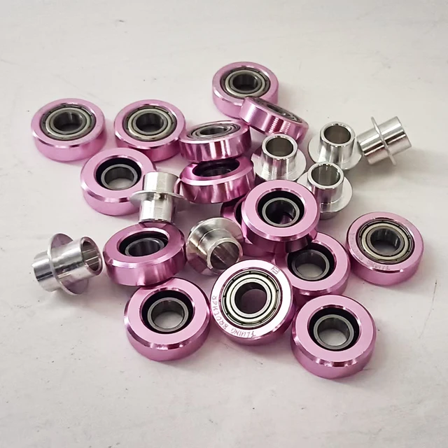 Sourcing Map Rodamientos De Bolas, 20x Cojinetes De Bolas De Ranura Profunda 606-2RS, 6x17x6mm Rodamiento De Doble Sellado, De Acero, Para Roller Skate, Equipo Mecánico, Instrumentos Eléctrico