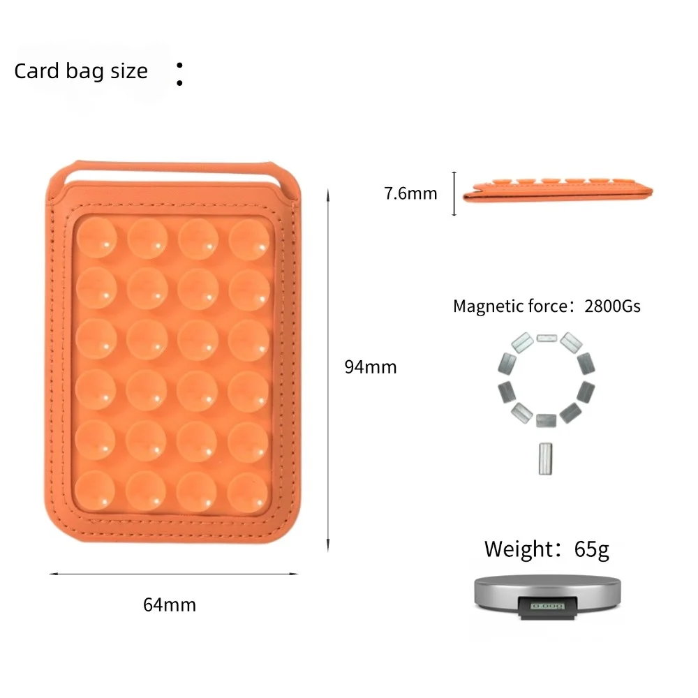Multifunctional Silicone Suction Cup Mobile Phone Case with Anti-Slip Holder