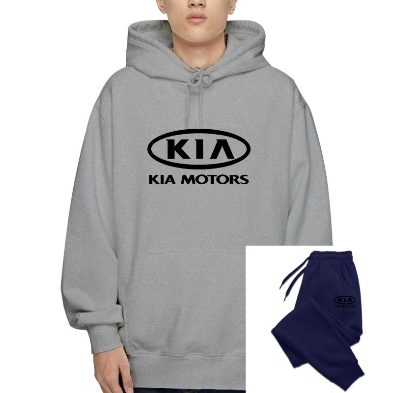 

TSDFC Adult Women's Kia Motors Logo Sportstyle Ringer Drawstring-Sleeve T-Hoodies Printed Athletic Sweatshirt Outerwear unisex m