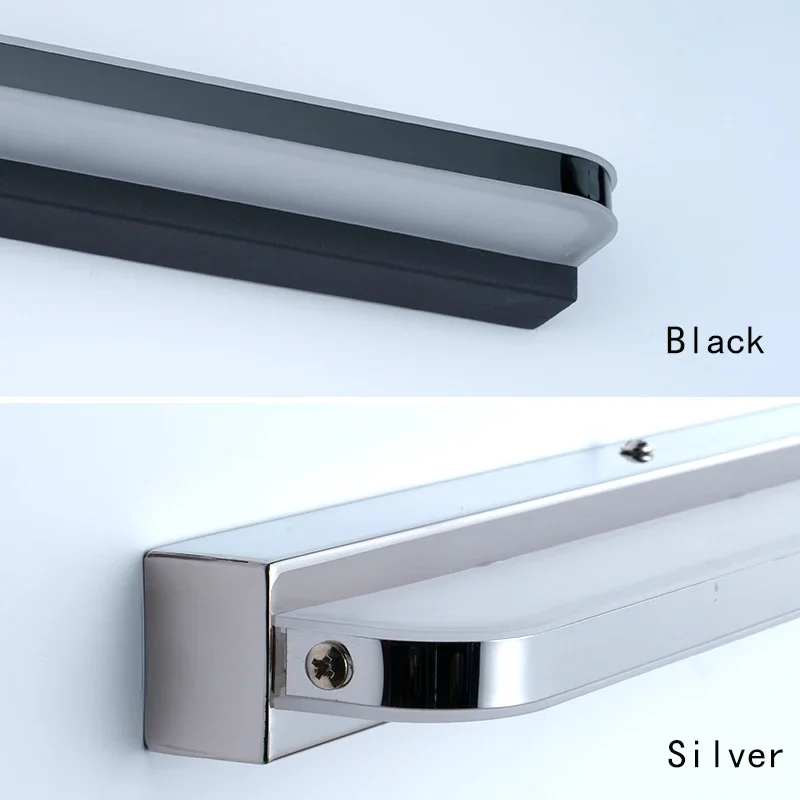 LED Wall Lamp Waterproof LED Mirror 9W 12W Front Light AC220V Wall Mounted Bathroom Liviling Room Bedroom Makeup