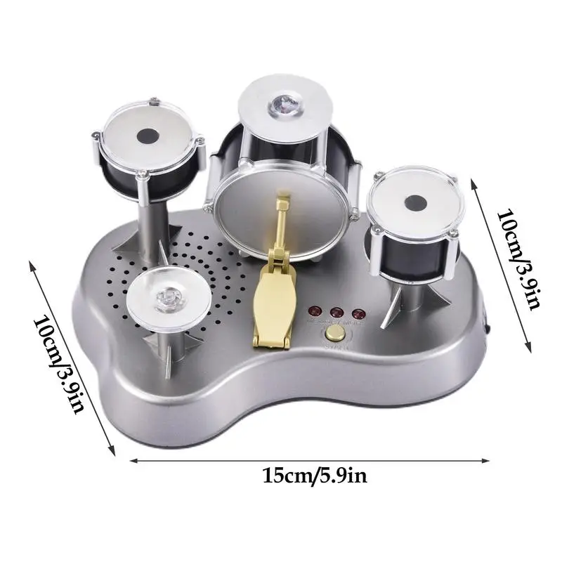 Mini Finger Drum Set Desktop Drum Set Portable Mini For Desk Musical Miniature Touch-sensitive Finger