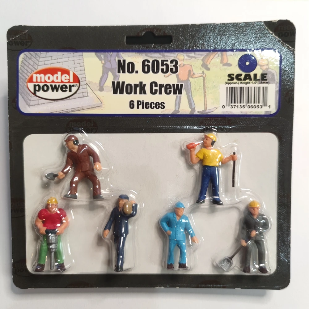 

Масштаб 1:48 O, модель для рабочих экипажей, 6 шт.