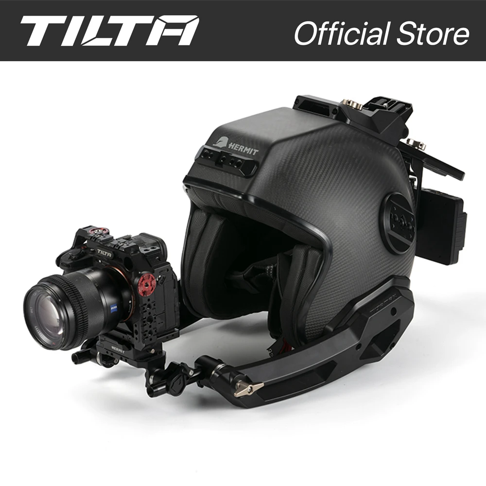 

TILTA TA-HR HERMIT POV Support System Professional шлем для фотографирования First Person Camera System Gold Mount & V Mount