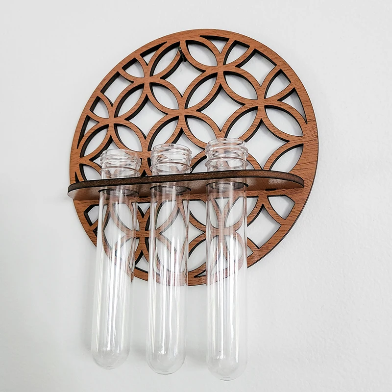 Plant Wall Hanging Shelf Wooden Stand Container Display Shelf Wall Decor Ledge Garden Aesthetic Decor Bedroom Home Decoration 4