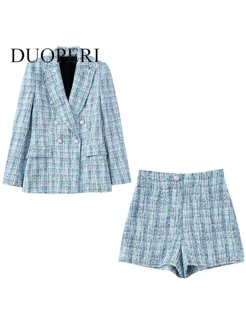 Effortlessly Chic Blazer Short Set - Polished Style Duo – Divva Style