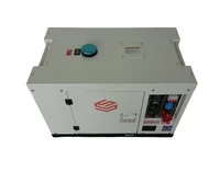 Générateur diesel marin silencieux portable YHS 10 kW, refroidissement par air, démarrage électrique, 3600 tr/min, pour bateau de petite taille, 220 V/380 V 50/60 Hz 4
