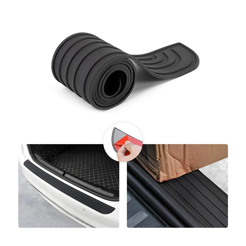 Anti-scratch Car Trunk Door Sill Plate Protector Universal Rear