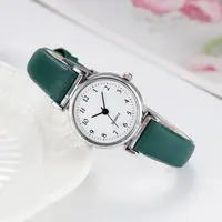 Fashion Small Dial Women's Watch Casual Leather Band Ladies Quartz Wristwatches 4