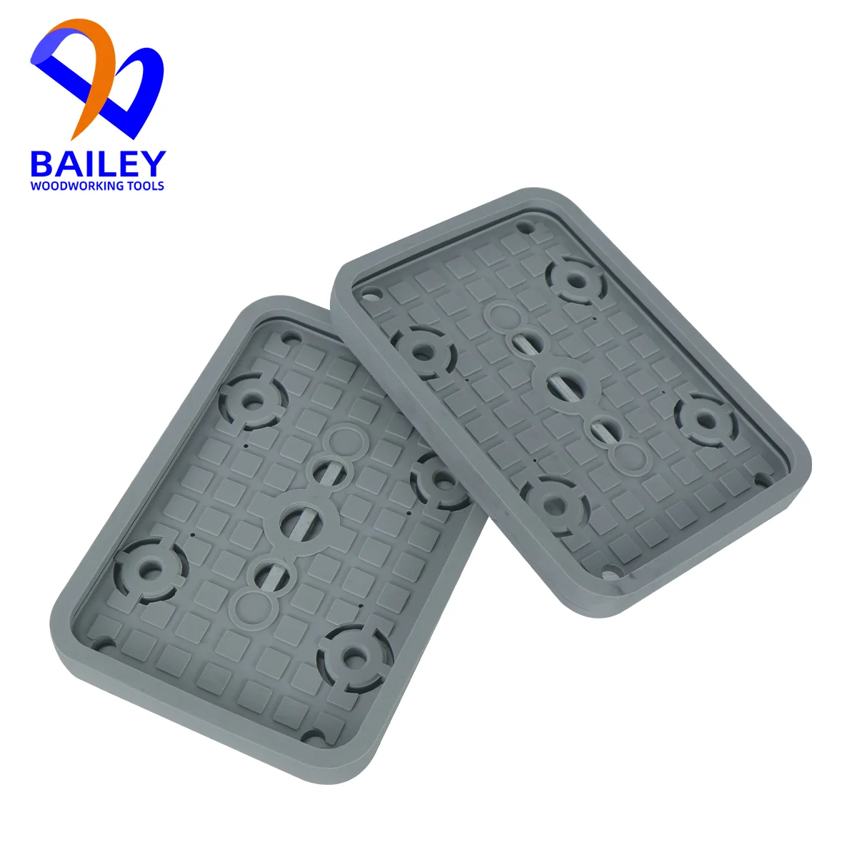 BAILEY 5PCS 160x115x17mm Vacuum Suction Plate Rubber Pad for Homag Weeke Suction Cup CNC Machining Center Woodworking Tool
