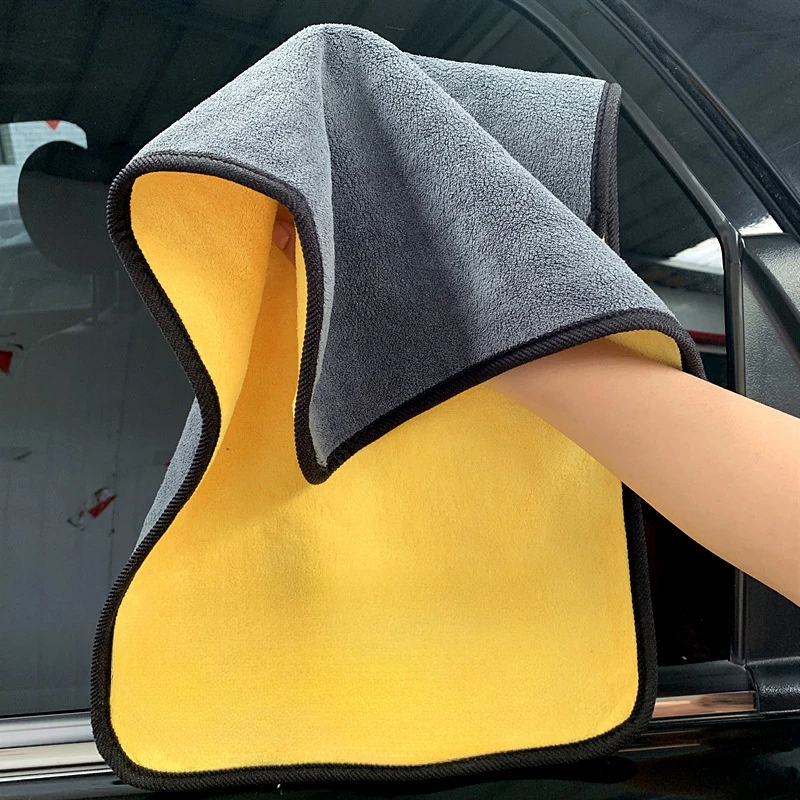 Car Washing Towel High-density Coral Fleece Double-sided Thickened Car Wiping Absorbent Glass Wiping Repair Shop Cleaning car washing towel microfiber car towel microfiber towels fiber towel fiber car wipes car drying towel glass cleaning towel