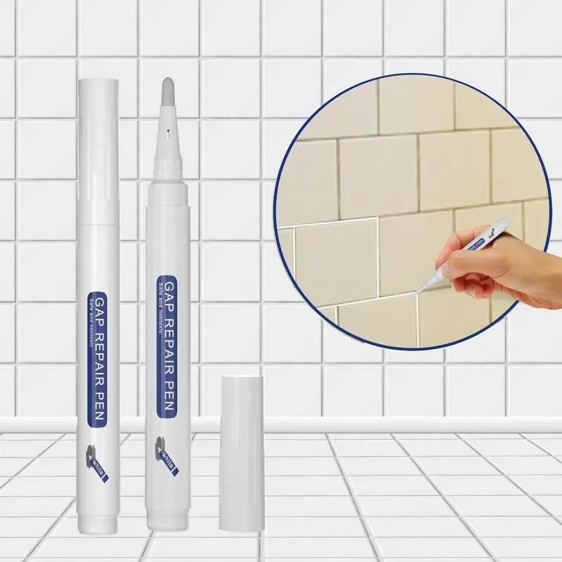 Grout pen pack tile grout paint pen tile touch up repair marker waterproof marker wall seam floor seam repair tools