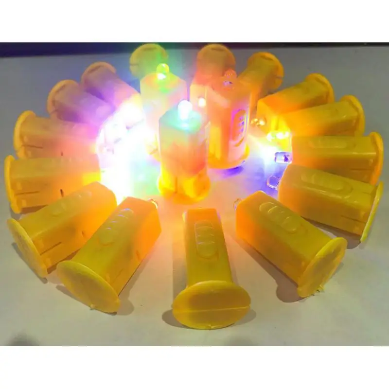 

5PCS/Set Lantern LED Light Battery Operated Halloween Christmas Paper Lantern Party Decoration Little Candle For Party Wedding