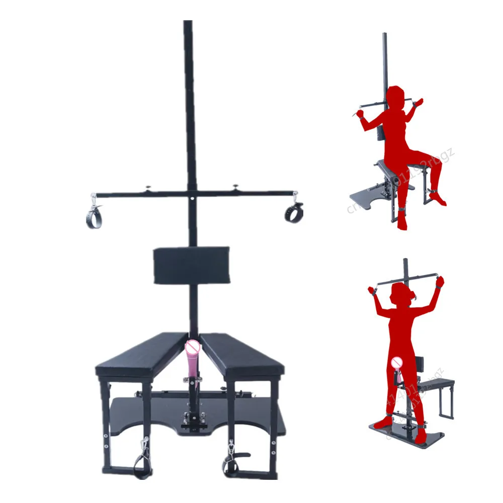 Multi Position Dildo Chair Sex Seat Bondage Bench Bdsm Furniture Adult Tool Female Masturbation Bedroom Couples Sexy Equipment