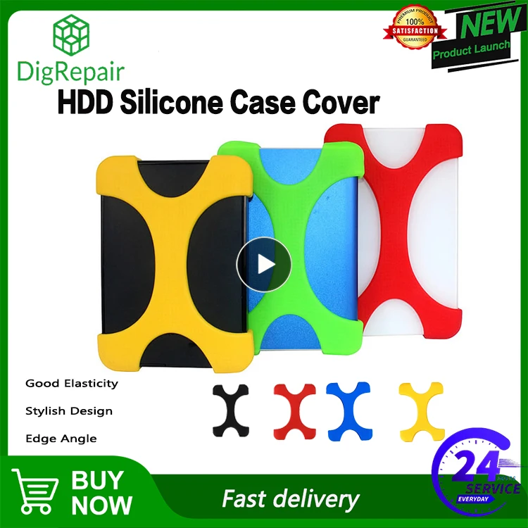 HardDriveDiskSiliconeCover25ShockproofHDDProtectorCaseFor