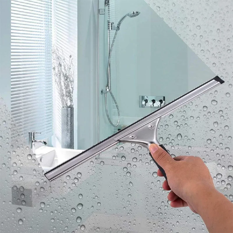 Black 35cm 14in Glass Squeegee For Window Cleaning, All Purpose Home Cleaner Tool For Car Windshield, Mirror, Glass Door (14in/35cm, Black - View #7