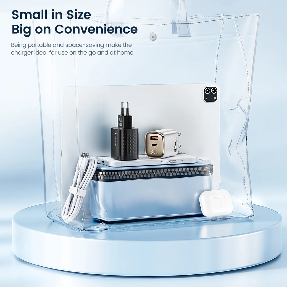 Toocki 33W GaN USB C Charger Digital Display Fast Charging Type C Charger for iPhone 15 14 13 12 Samsung Galaxy S23 S22 Xiaomi Best Sellers In Phones Accessories