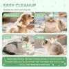 1/2PCS Pet Brush Dog Cat Fur Flash Brush for Long Short Hair Self-Cleaning Pet Comb for Removes Knots and Loose Hair Animal Comb 3
