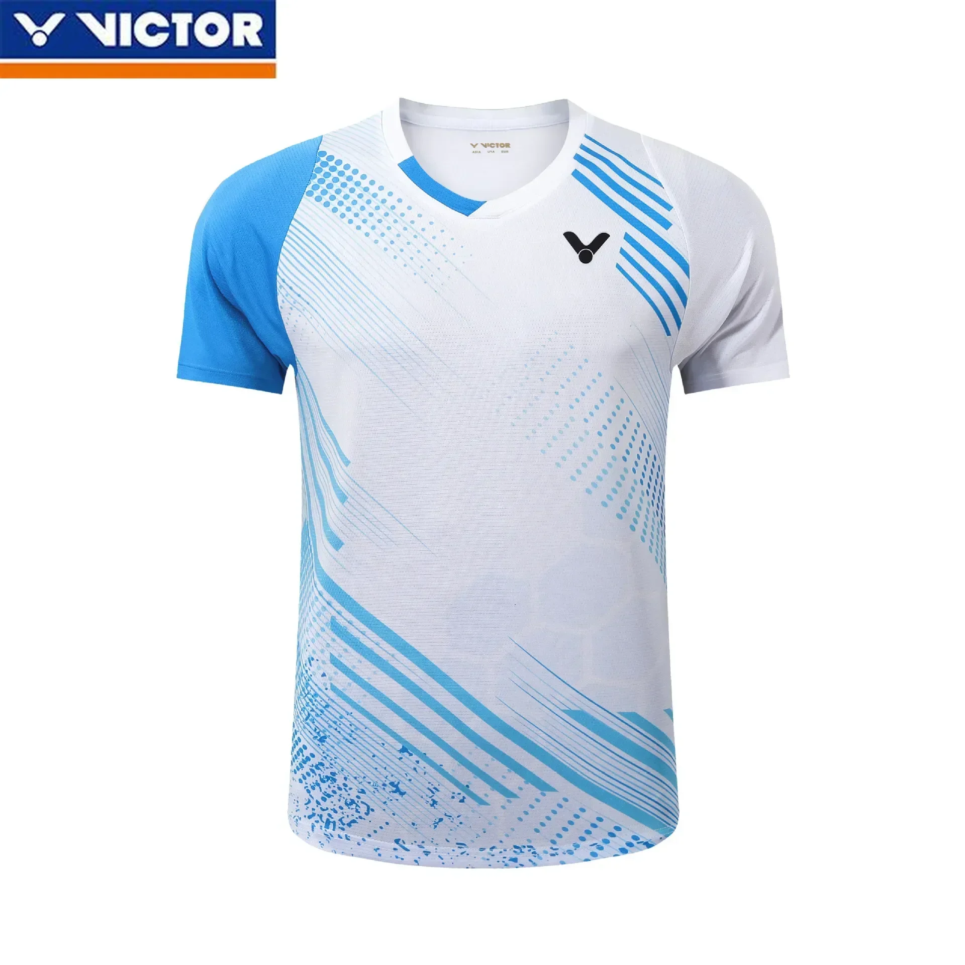 Victor New Badminton Jersey Men's and Women's Tops Training Jerseys Quick-drying Jerseys Children's Sportswear
