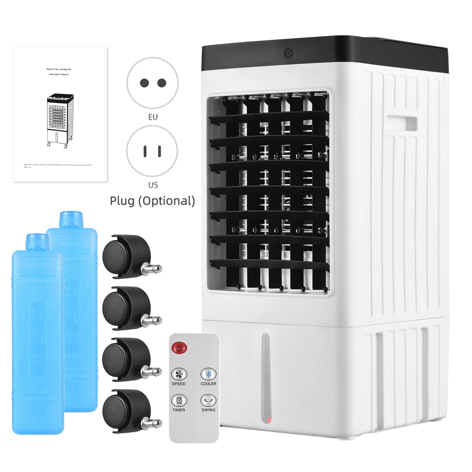 مبرد الهواء التبخيري 100 ° مبرد مستنقع التذبذب مع...