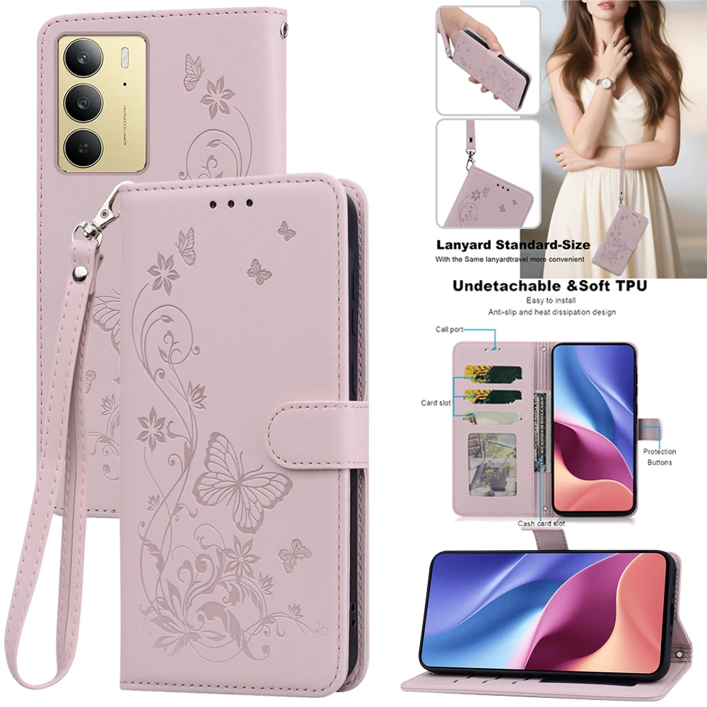 Leather Wallet Flip Phone Case