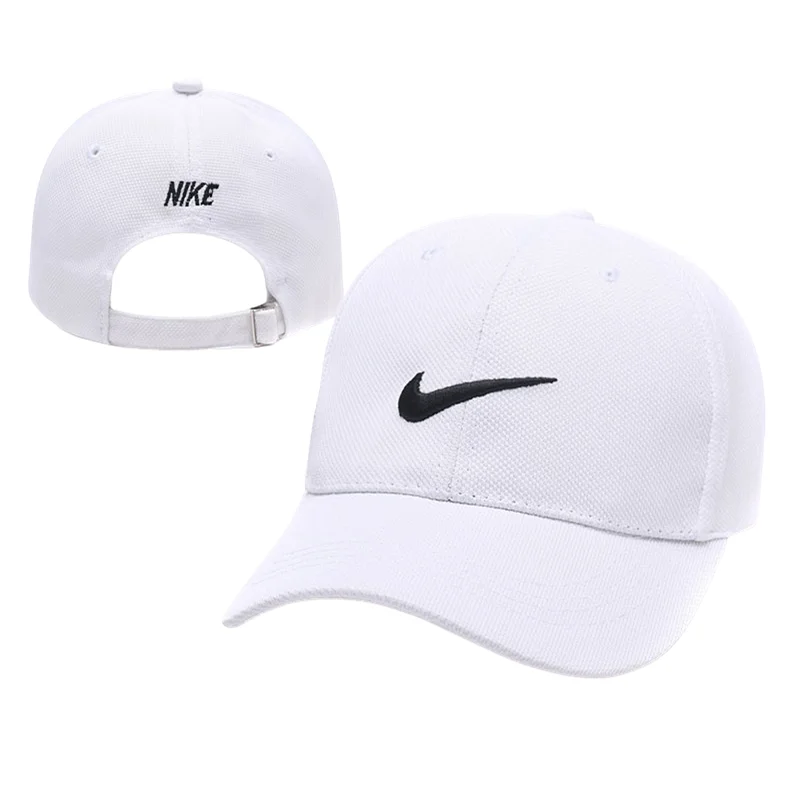 Nike Men's and Women's Tennis Caps Adjustable Baseball Hats Solid Color Design