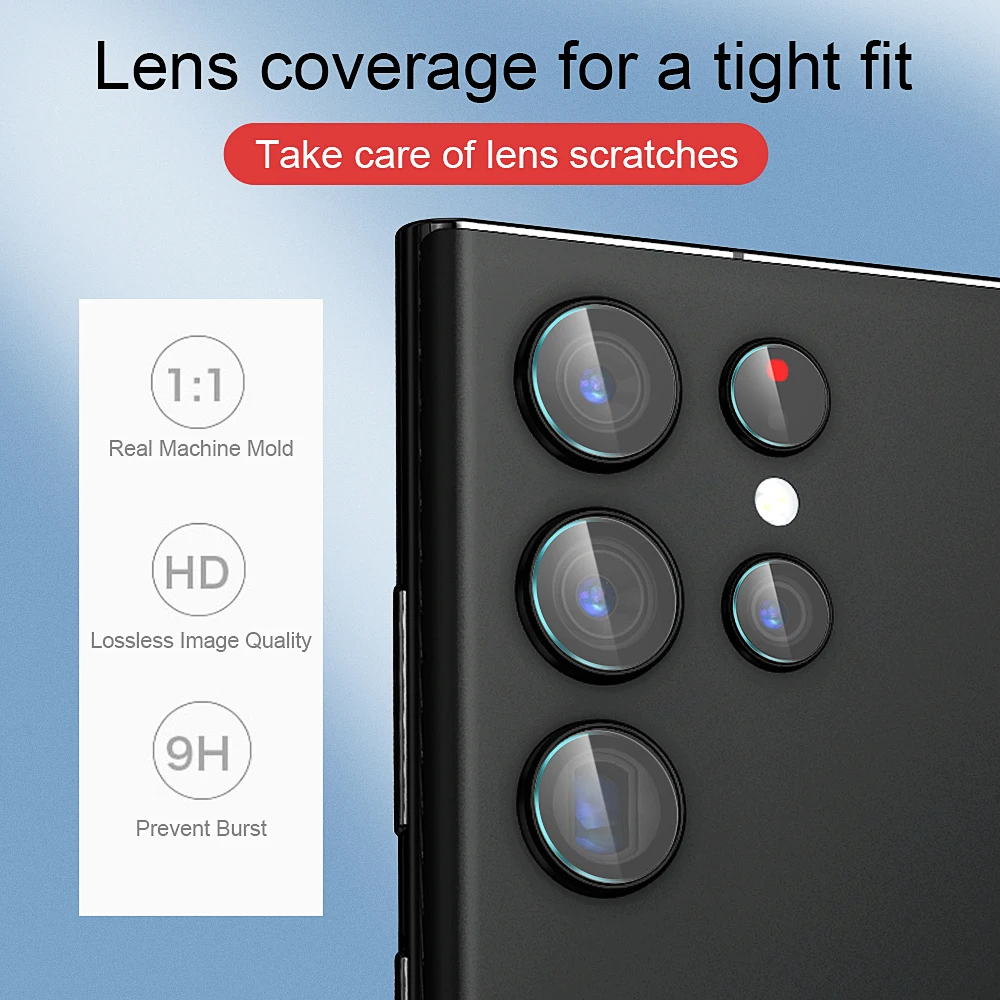 Premium Lens Protectors and Screen Films - 2 Pack
