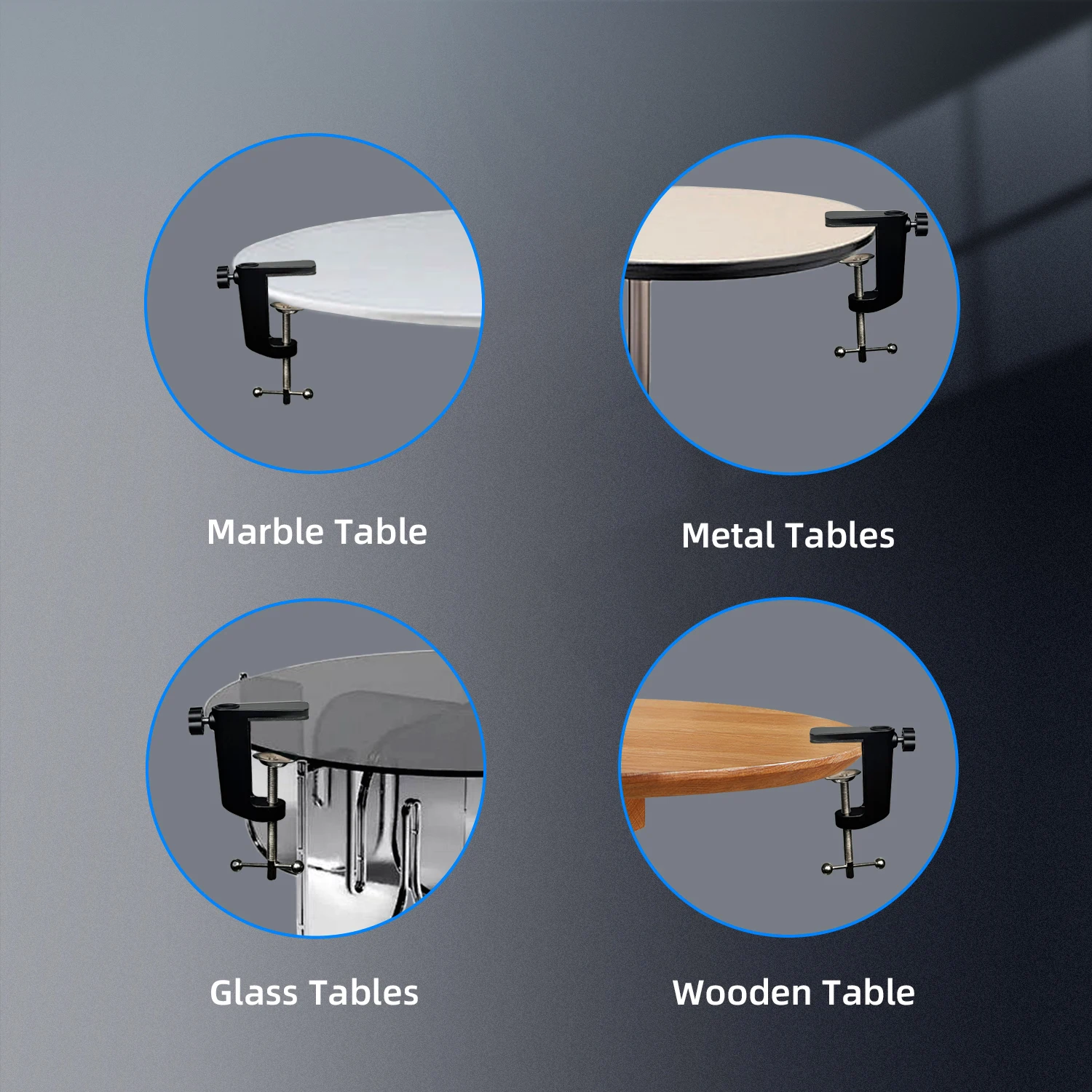 Video Microscope Stand Extendable Recording Microphone Holder Suspension Boom Scissor Arm Clip for Webcam