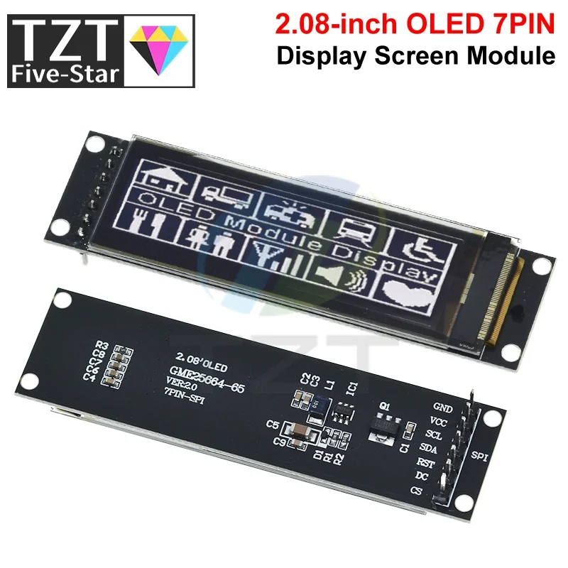 1/3PCS Real OLED Display 2.08