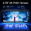 Rugged Smartphone 5G, Cubot King Kong Star, 24GB(12+12GB) RAM, 256GB ROM, 6.78" 2K 90Hz Screen, 100MP Camera,10600mAh,33W Charge 3